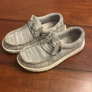 Hey Dude Kids Shoes in Gray